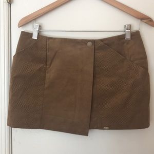 Lacoste Suede Mini Skirt